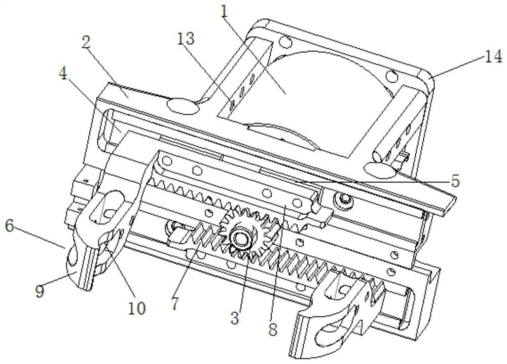 Self-service dispensing clamping jaw