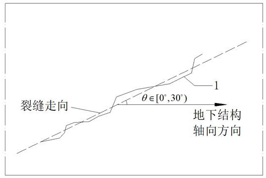 A comprehensive quantitative detection and repair process for cracks on the surface of underground structures