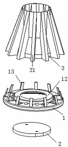 Heat sink for LED lamp and manufacturing method thereof