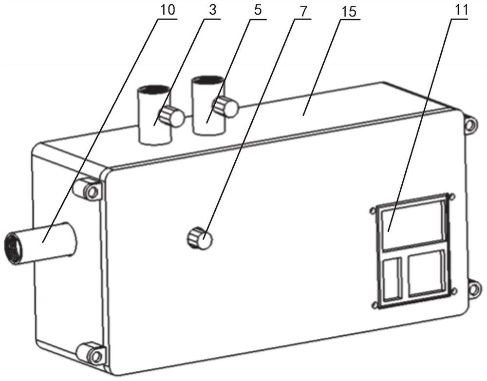 Intelligent cooling and lubricating device and method applied to numerical control machine tool