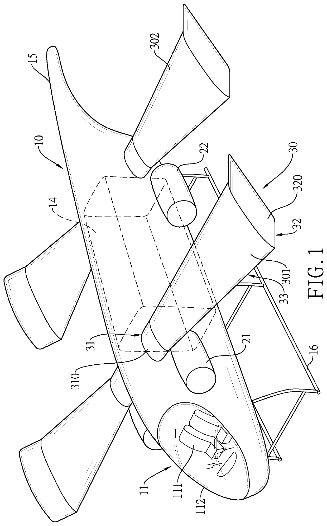 VTOL aircraft with wings