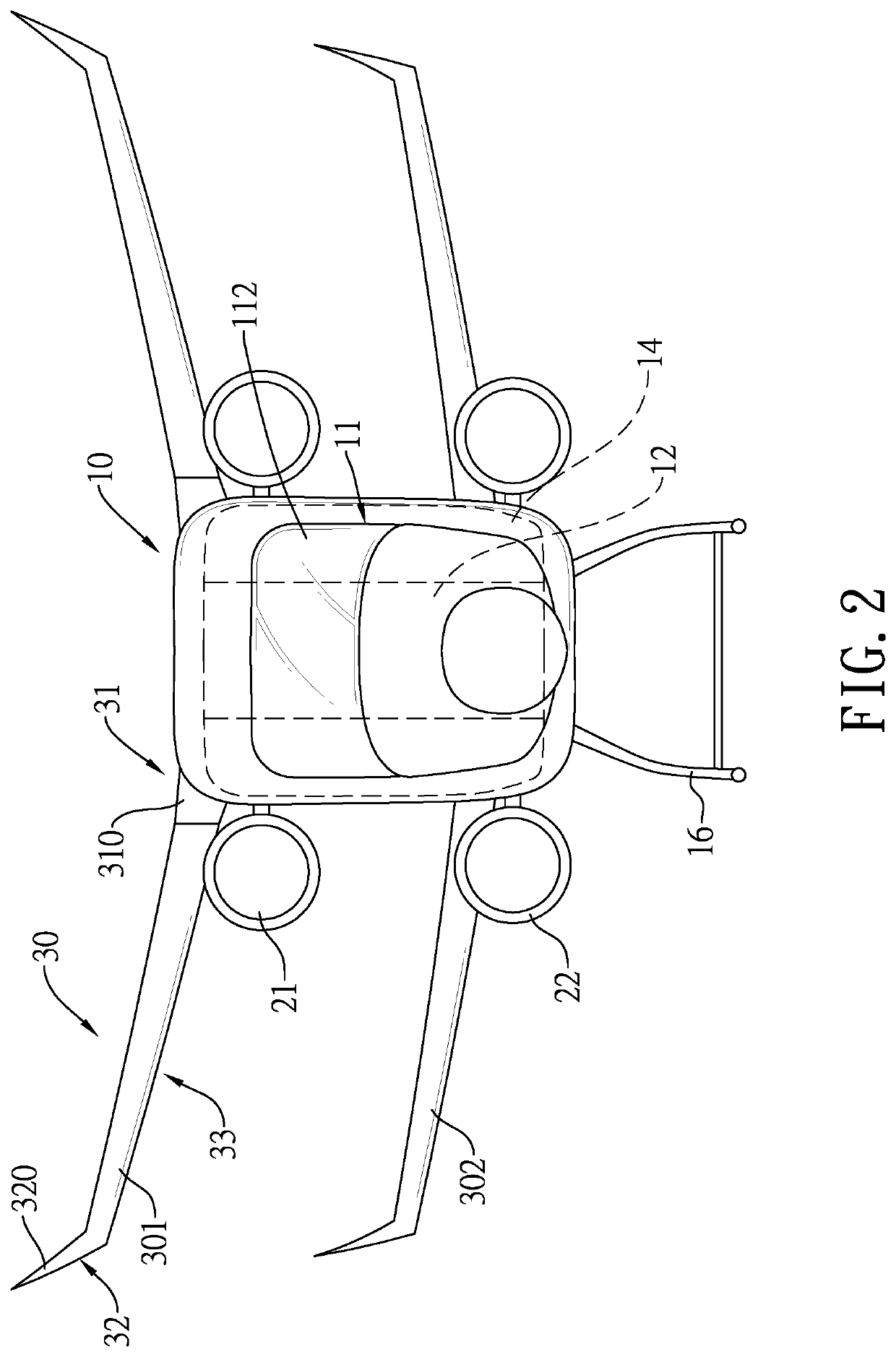 VTOL aircraft with wings