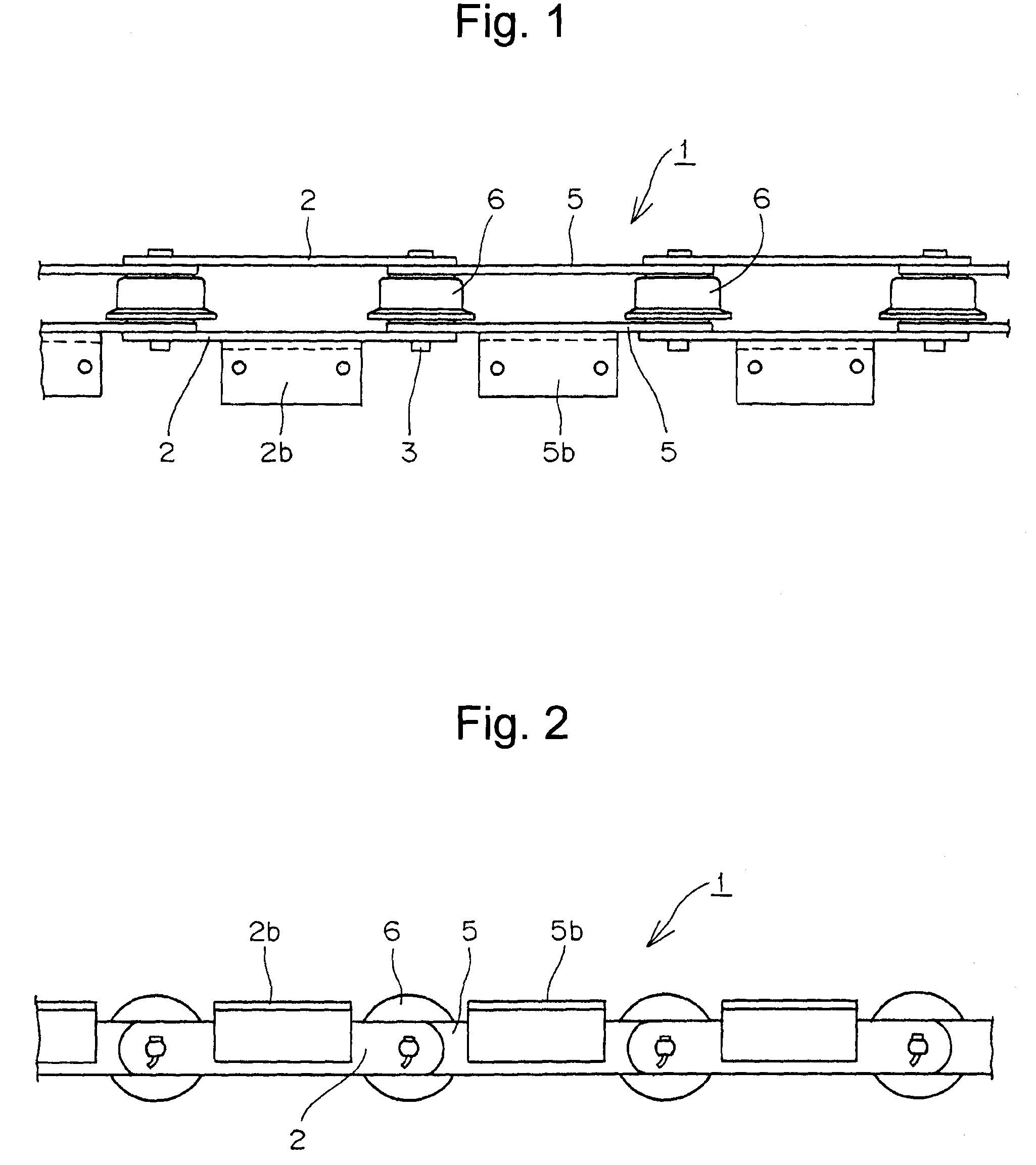 Bearing roller chain