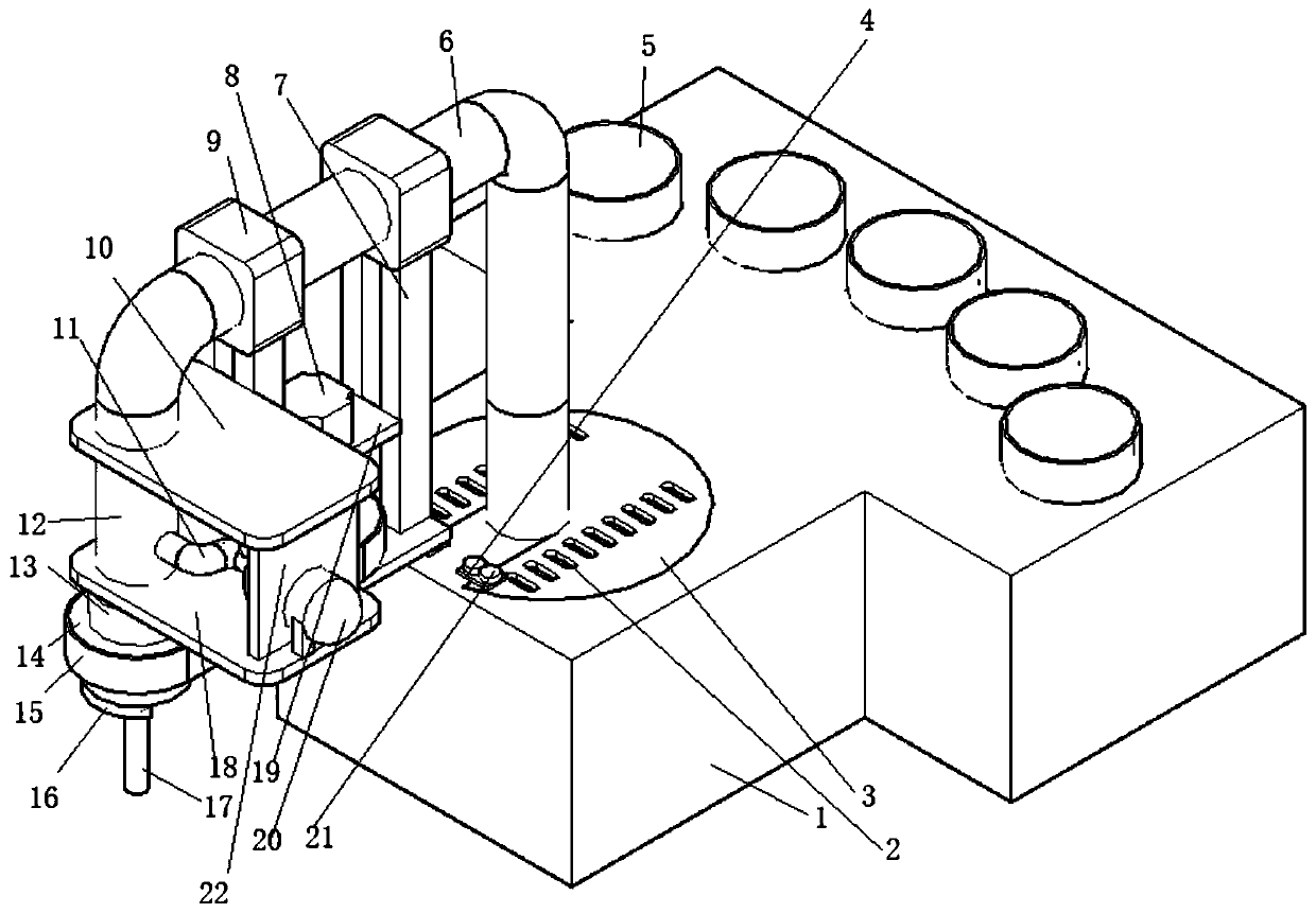 Sampling device for food safety detection