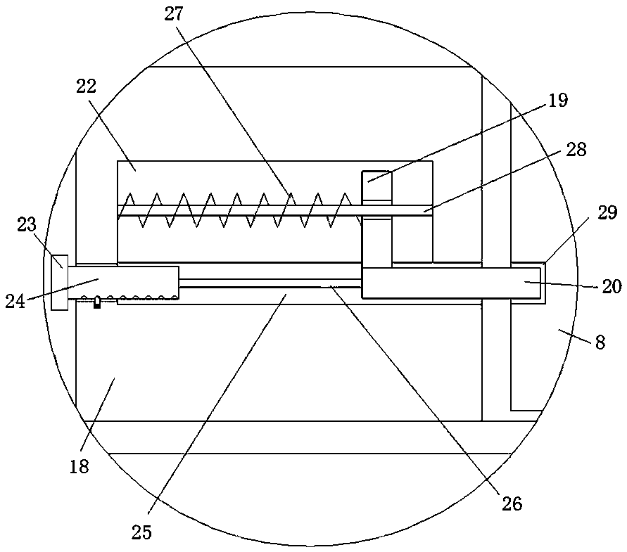 Detection device on the electric energy meter production line