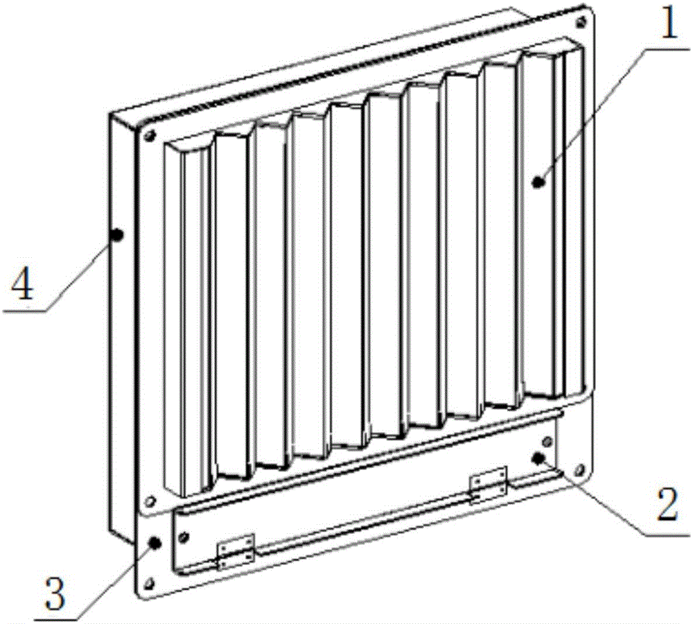 Air filtering device