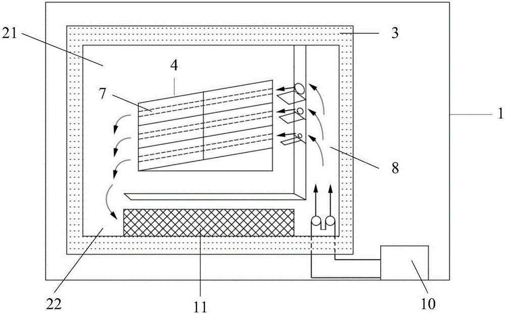 Solid heat storage device