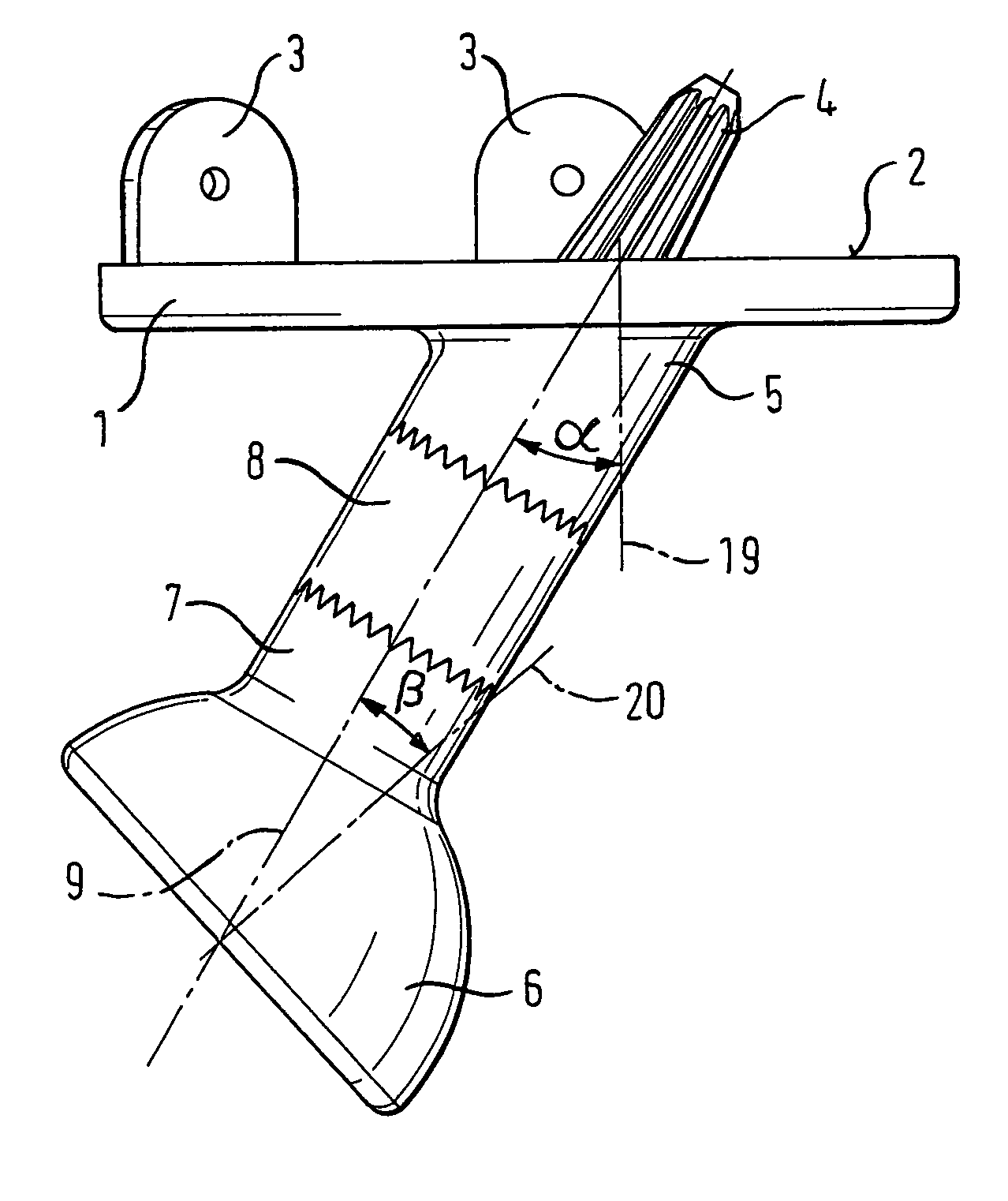 Endoprosthesis for part of the pelvis