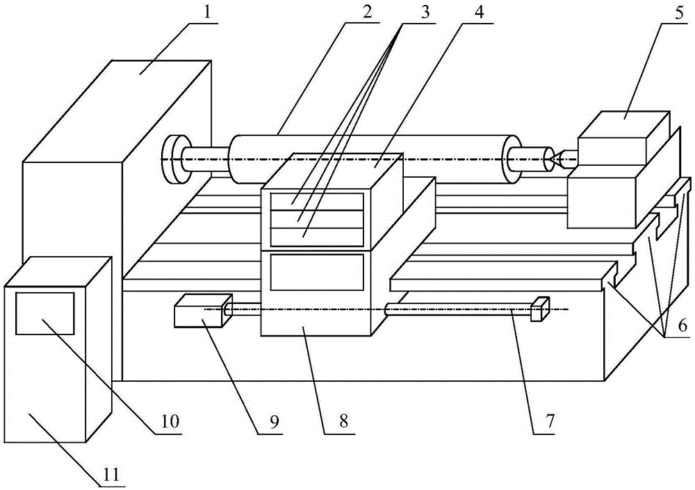 Multi-beam light synthesis focusing laser processing system and processing method for surface roughening of rollers