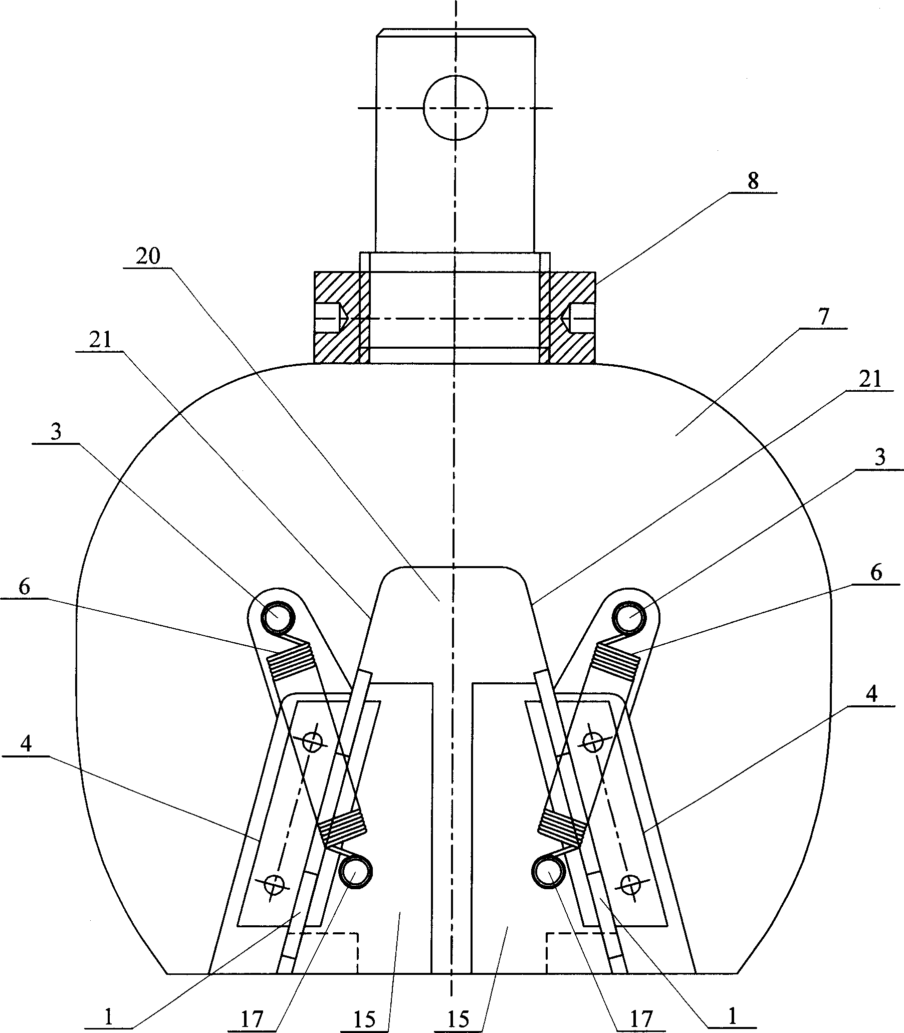 Sheet material compression clamp