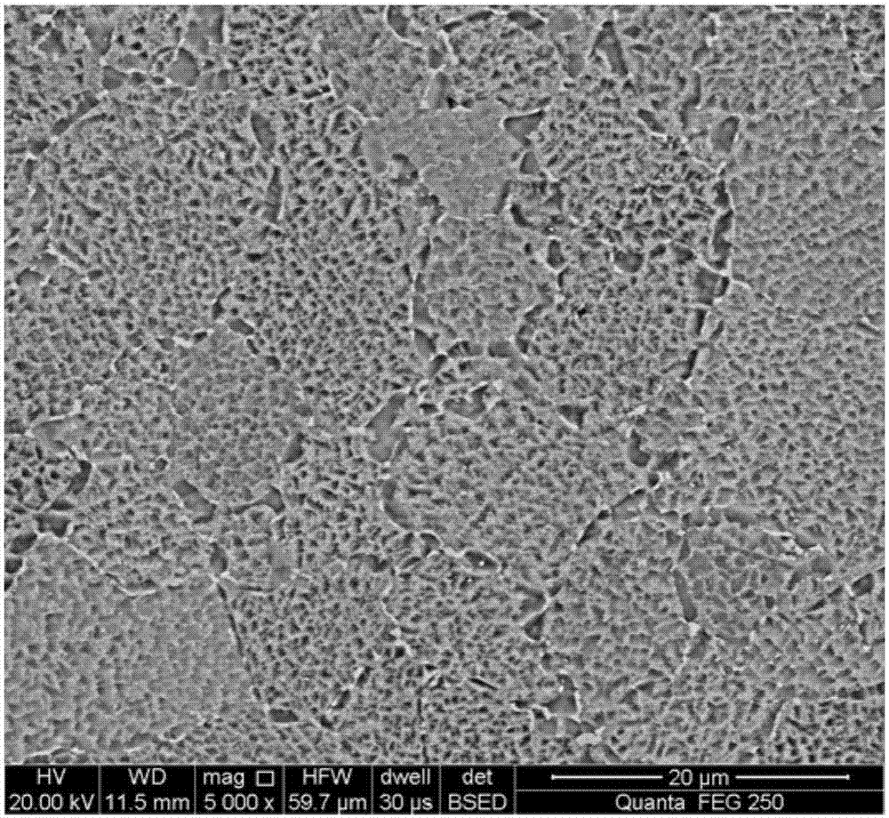 A method for preparing nickel-based powder superalloy by spark plasma sintering