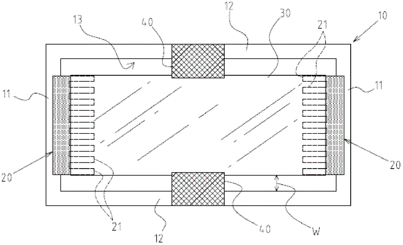 Piezoelectric plane horn