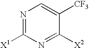 Selective synthesis of CF3-substituted pyrimidines