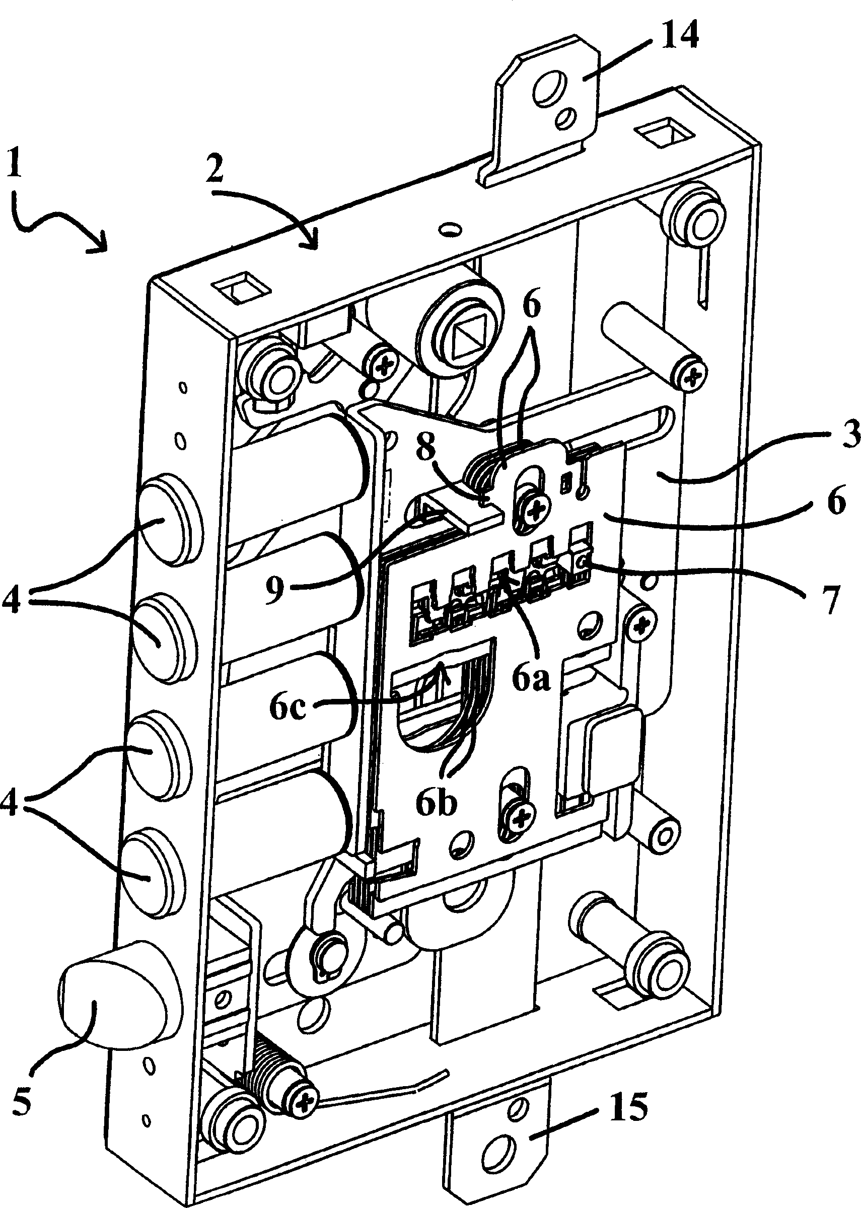 Safety lock for doors of dwellings or the like