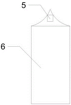 Sunstroke preventing foot patch