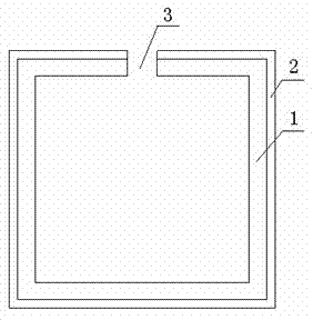 One-step forming straight welding method for stainless steel outer composite tubes