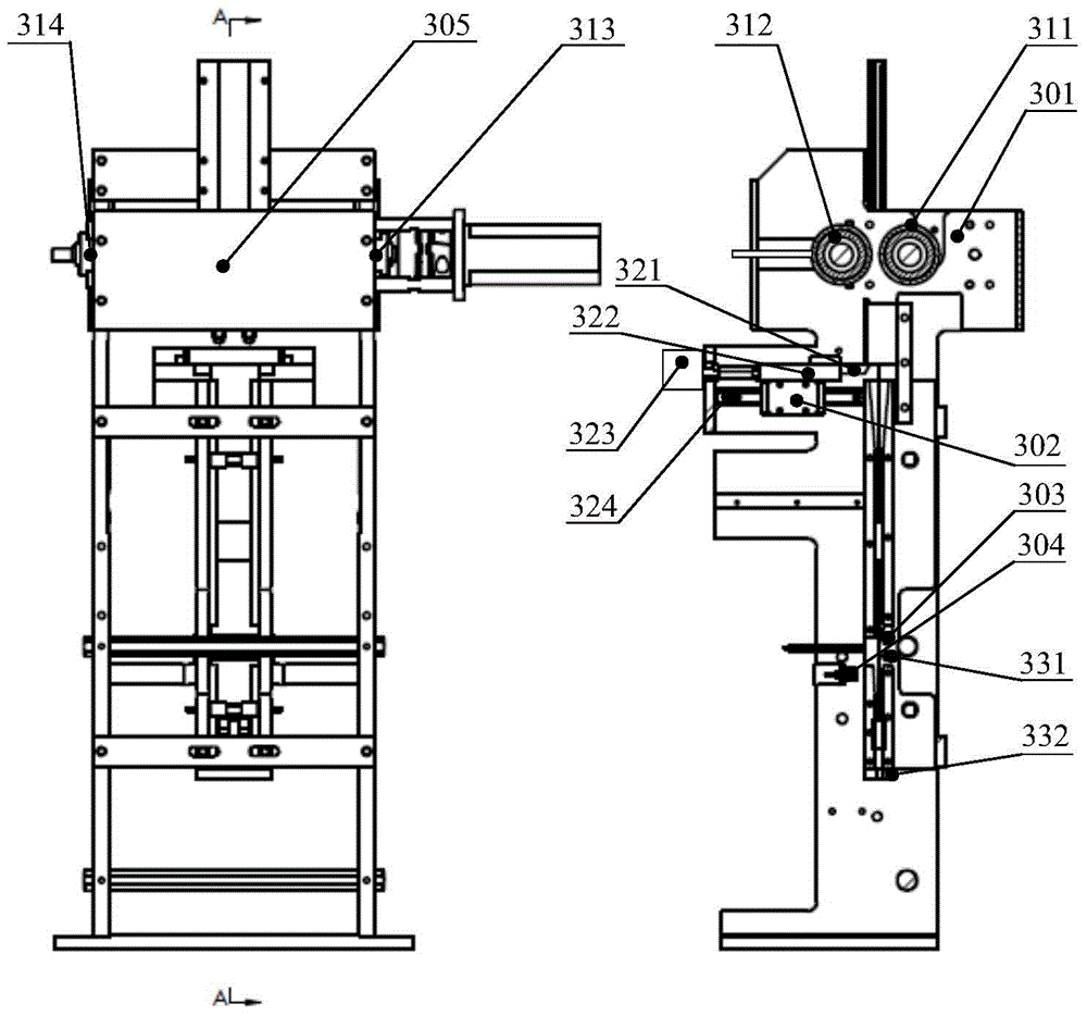 Fully automatic battery pack assembly machine