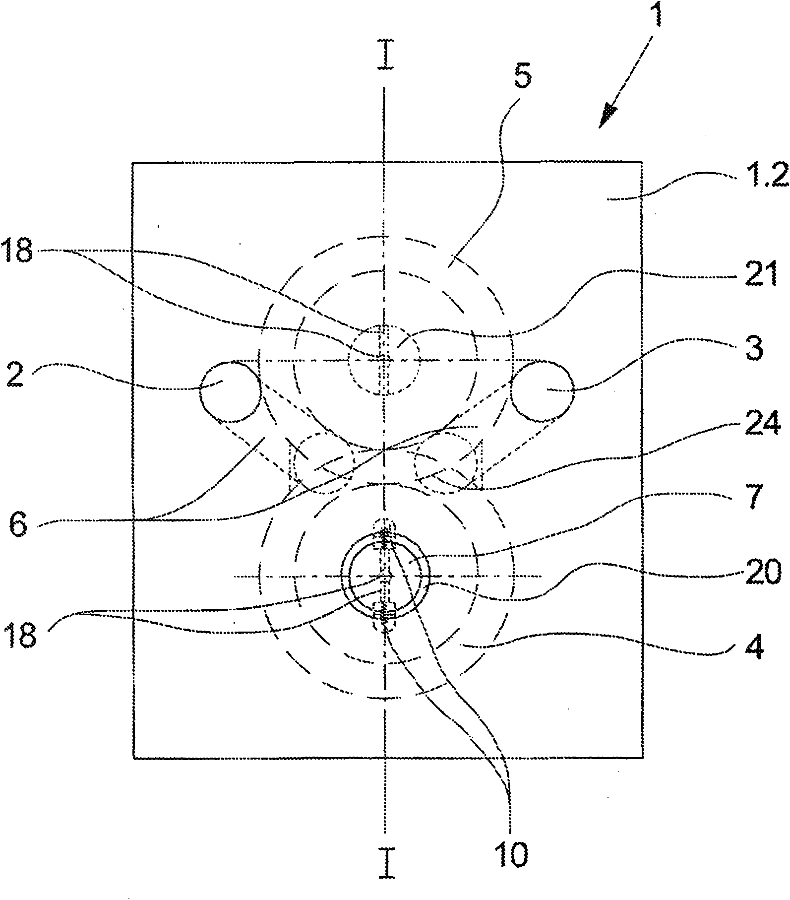 Gear wheel pump