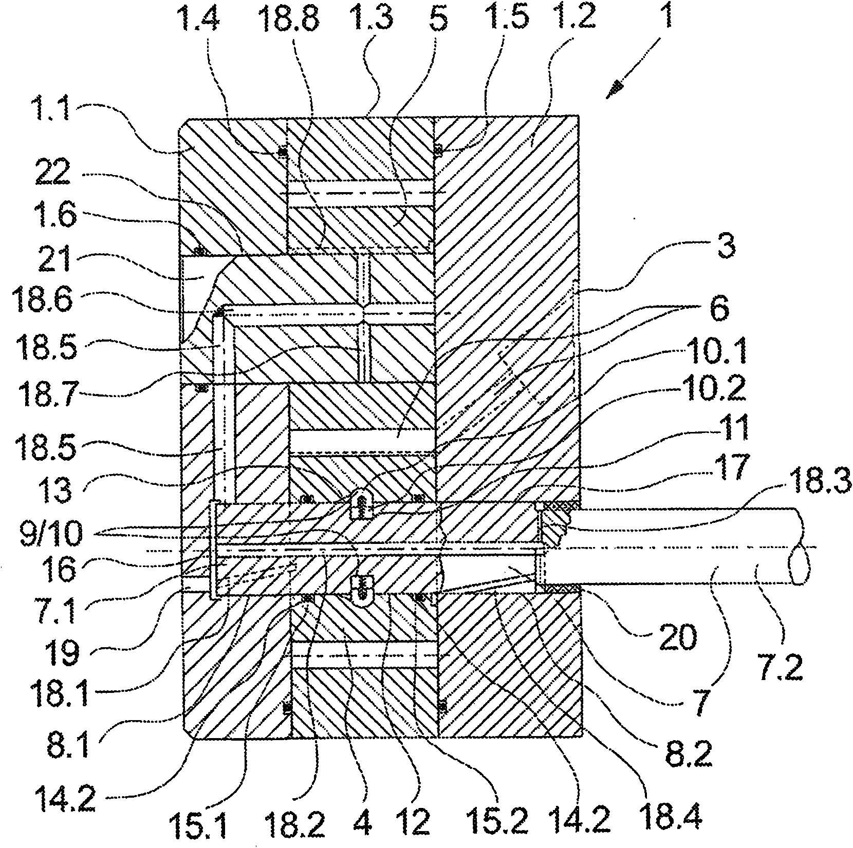 Gear wheel pump