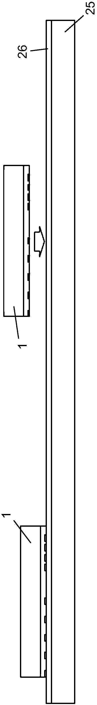 Semiconductor die package and method of producing the package