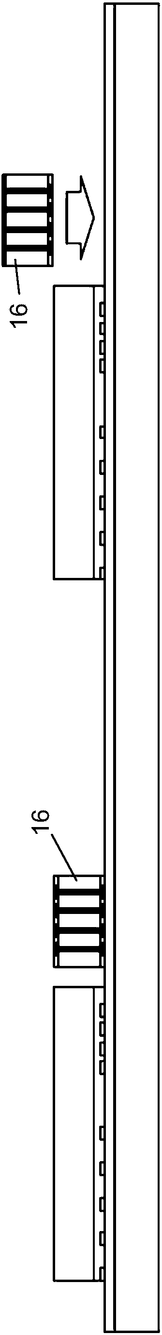 Semiconductor die package and method of producing the package