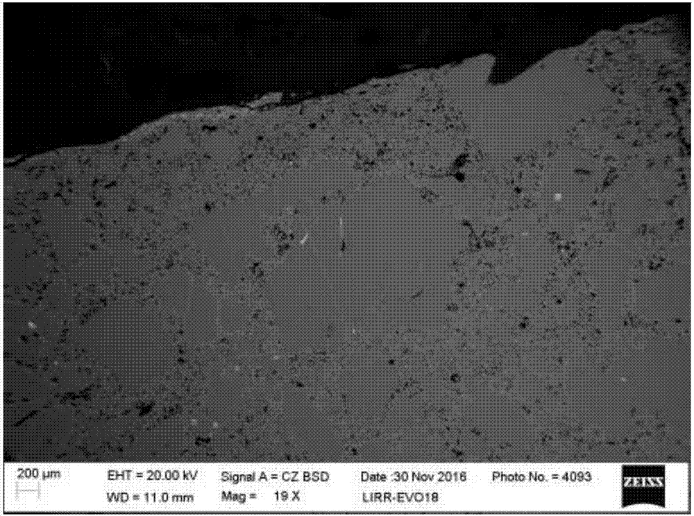 Vacuum vibration casting and moulding method for Si3N4-SiC fireproof ceramic