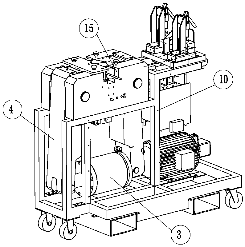 Hydraulic cold welder device