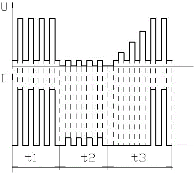 Pulsed power supply for electric spark machine tool