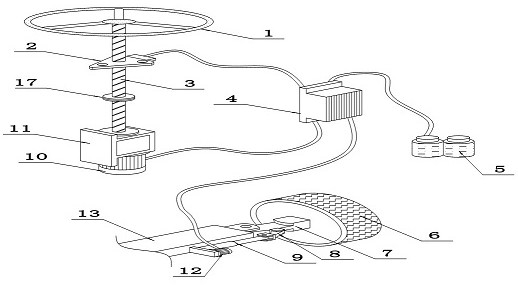 Pure electric steering system