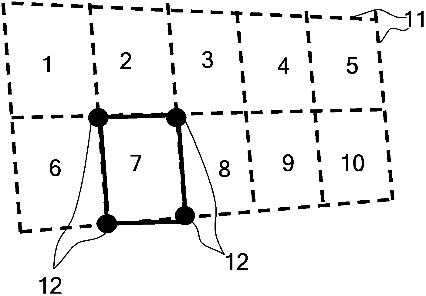 Monitoring method of parking spaces in parking lot