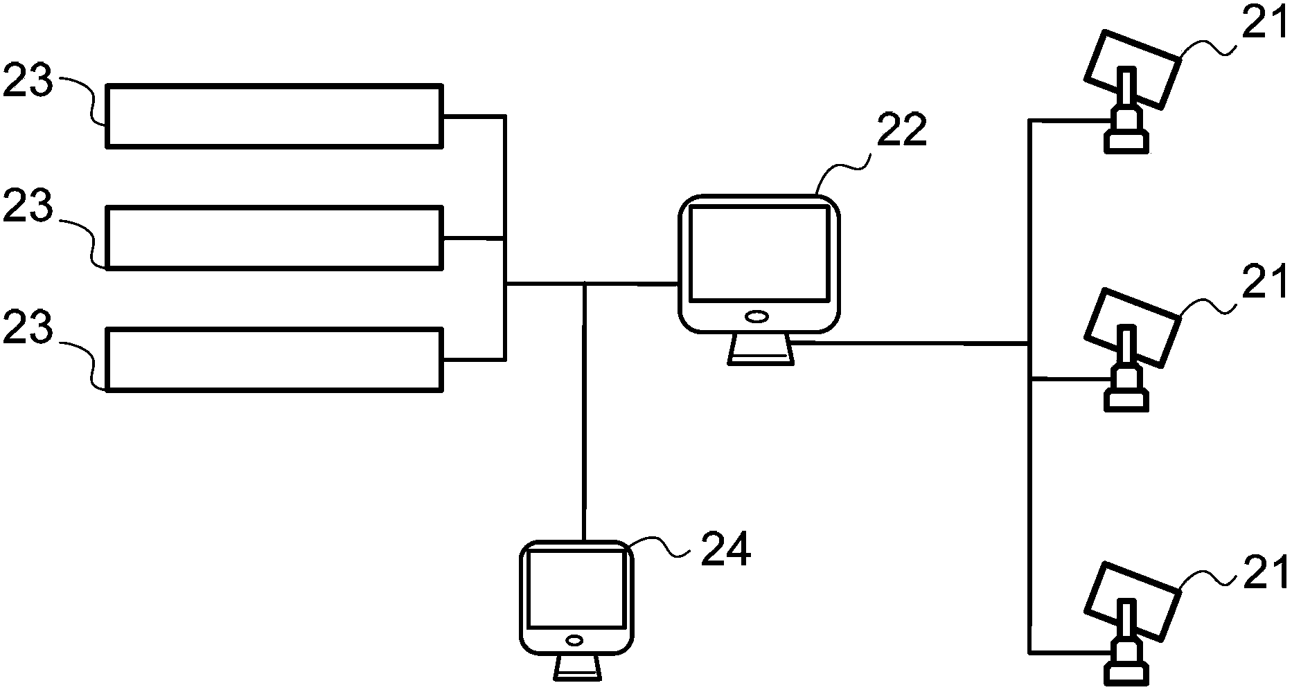 Monitoring method of parking spaces in parking lot