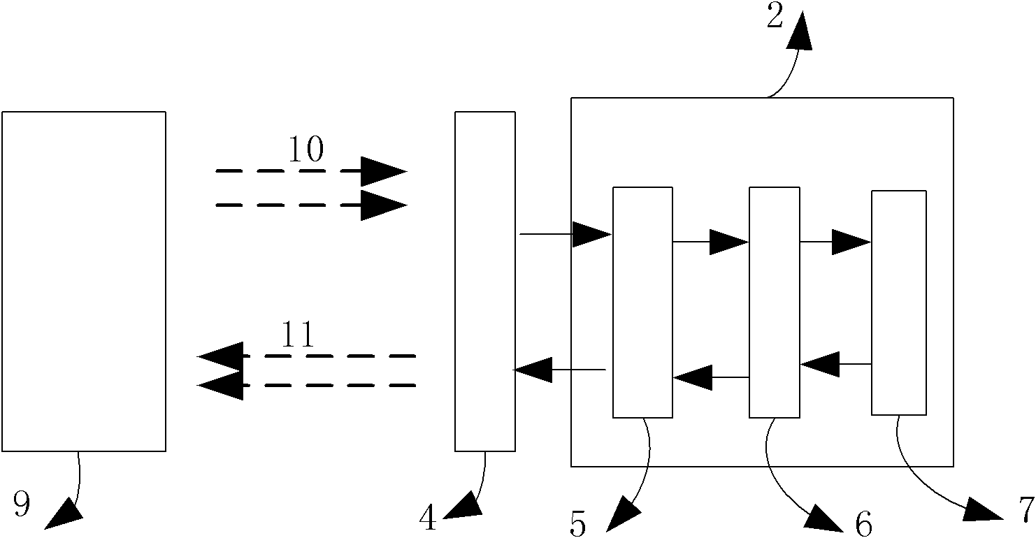 Chip with information identification and preparation method of chip