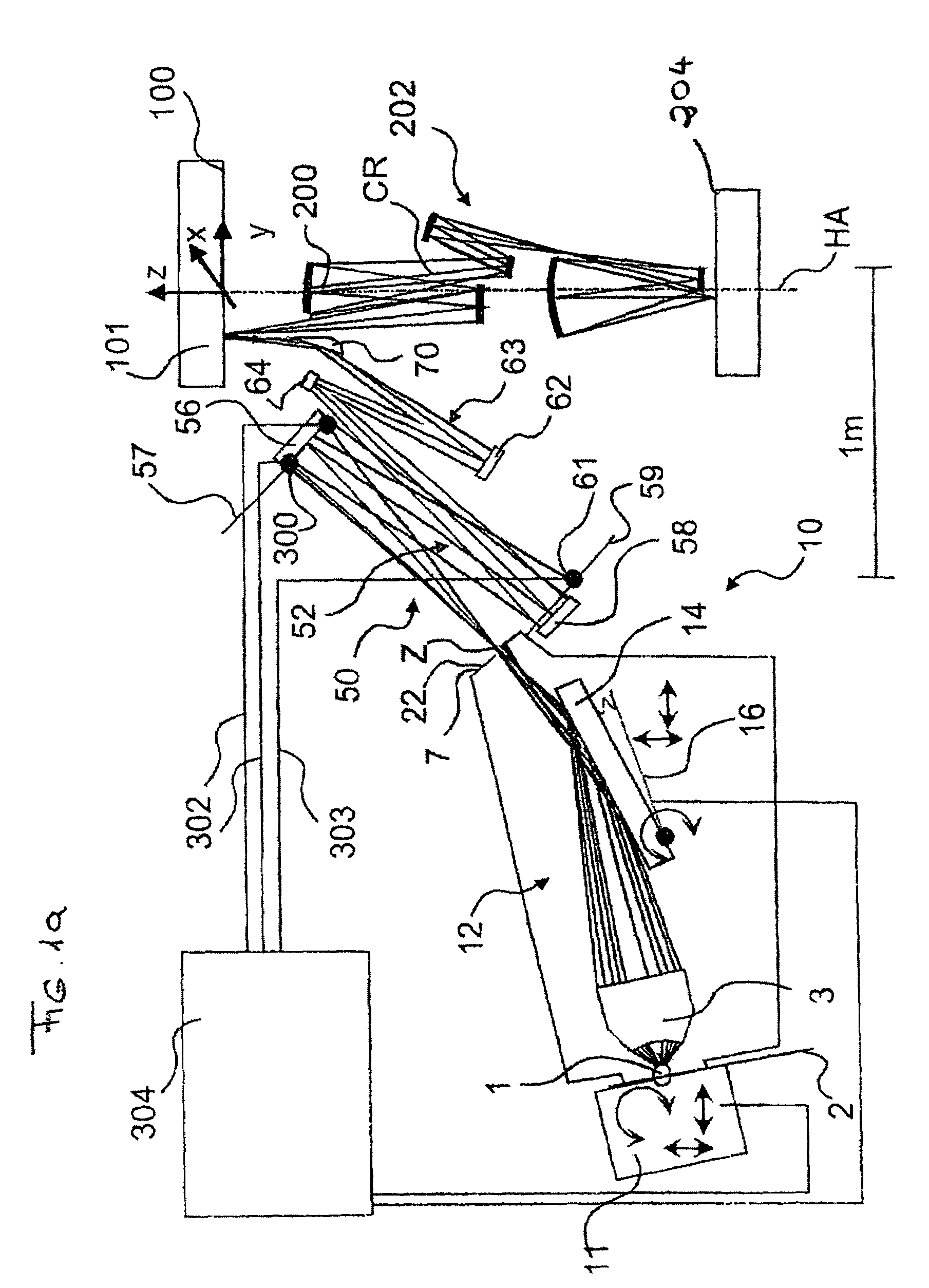 Illumination system for a wavelength of &lt;= 193 nm, with sensors for determining an illumination