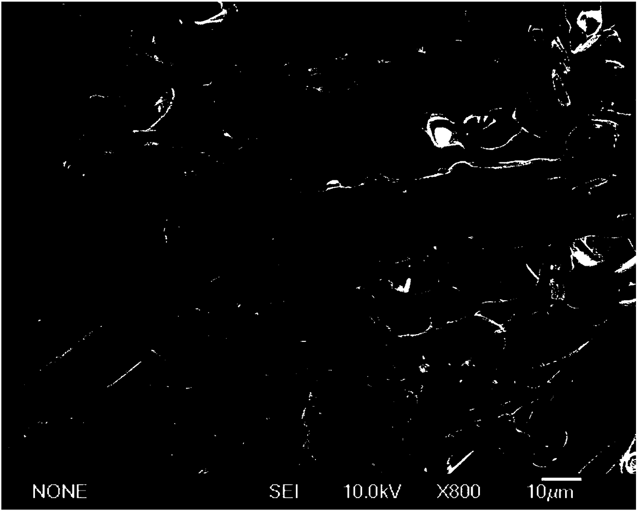 Alpha-calcium sulfate hemihydrate/aliphatic polyester composite material and preparation method thereof