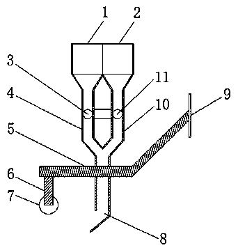 A device for synchronous sowing and fertilization in agriculture