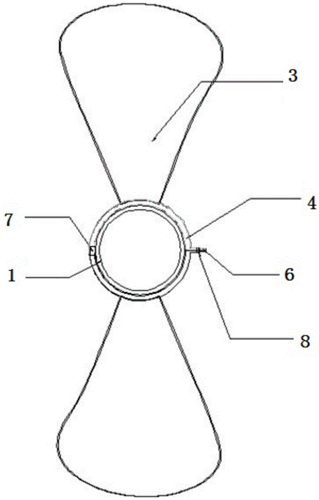 Hole cleaning device for cast-in-situ bored pile