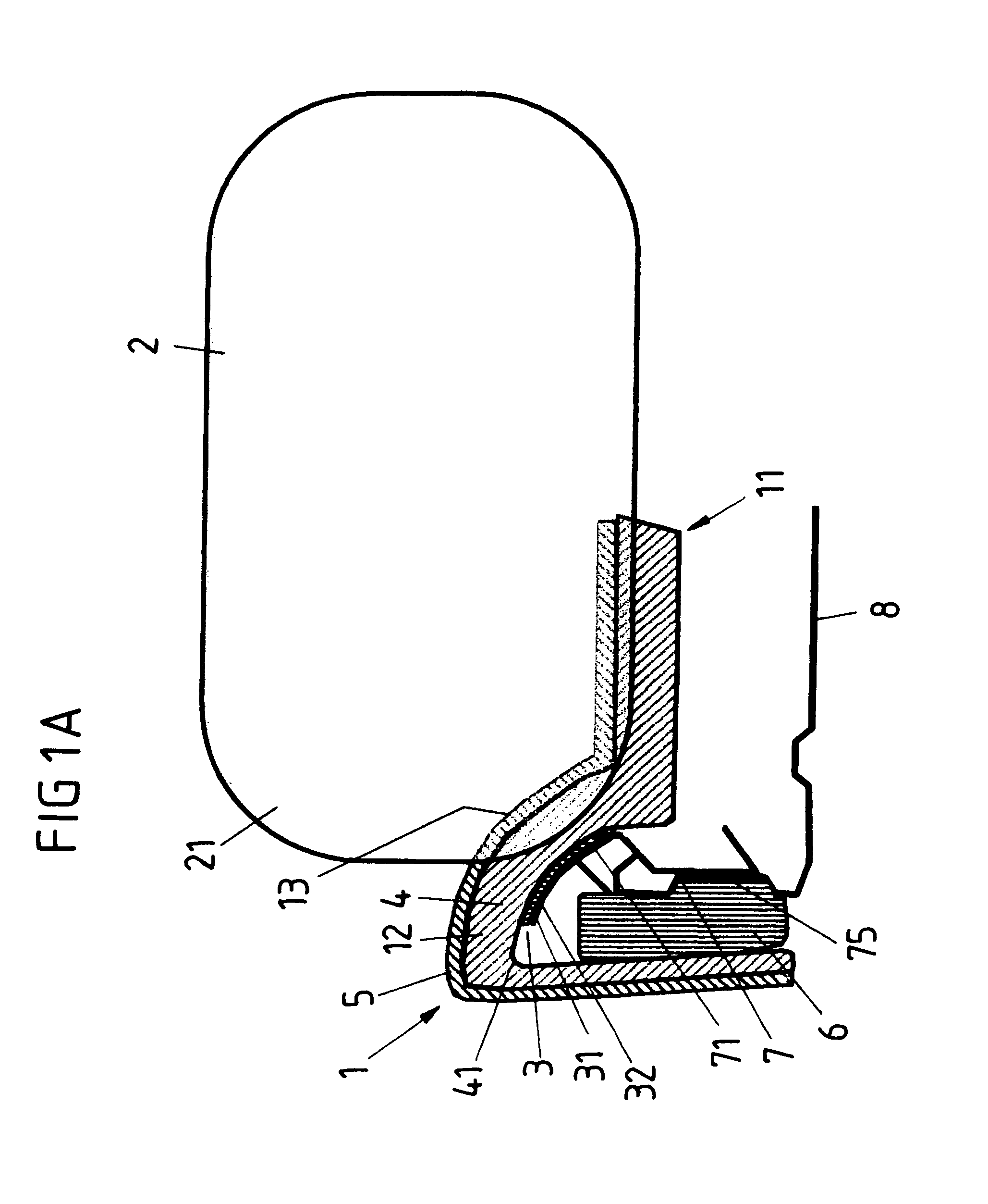 Motor vehicle seat arrangement and method for protecting a vehicle occupant