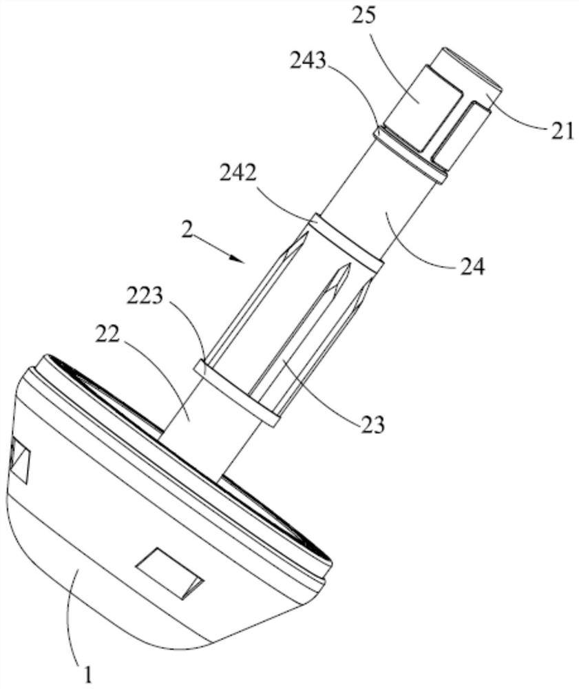 Nail anvil assembly and circular anastomat