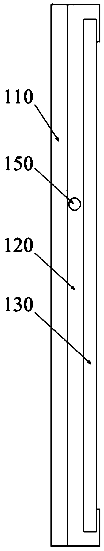 Magnetic writing board assembly and writing device for conference