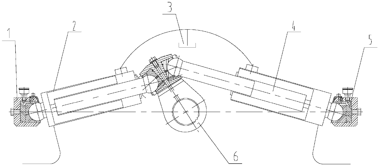 Swing mechanism and concrete pumping device