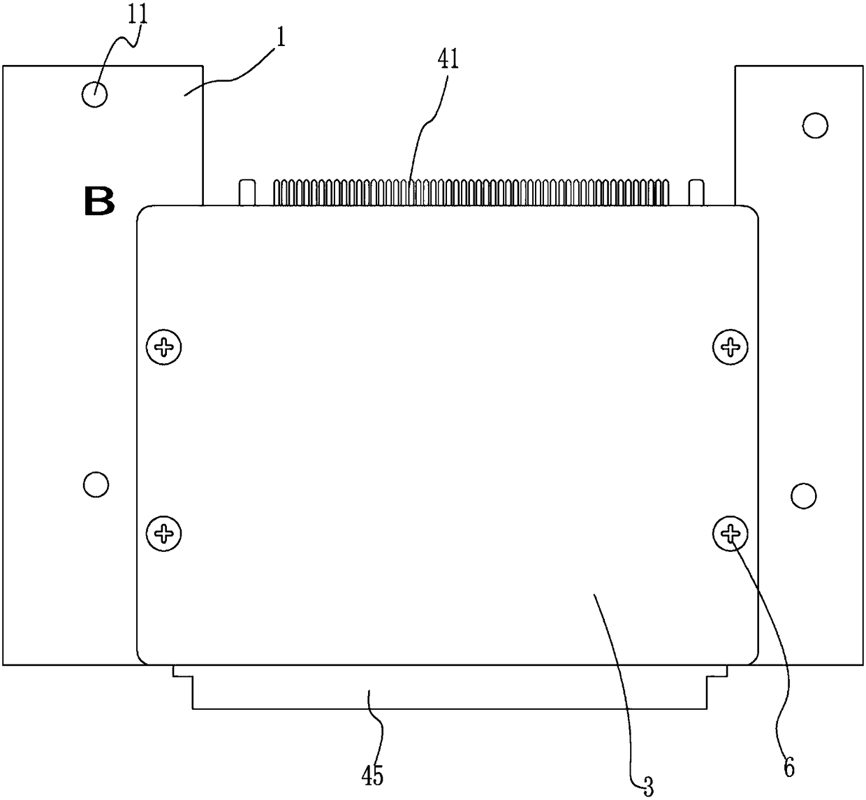 An integrated chassis filter board structure