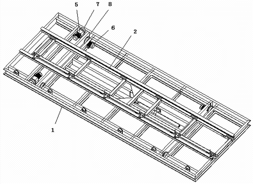 A concrete prefabricated component production line