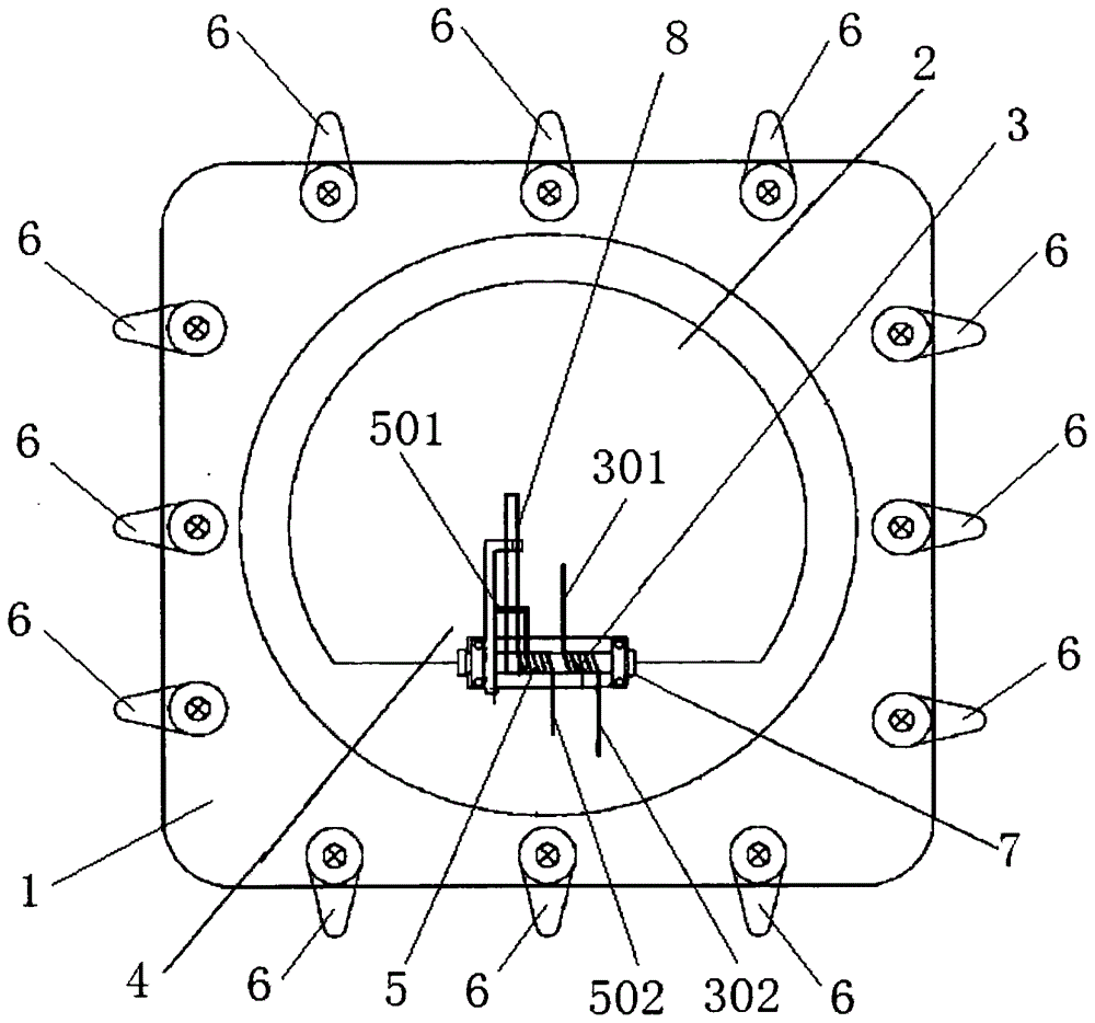 Ventilating duct or flue drainage and fireproof non-return device