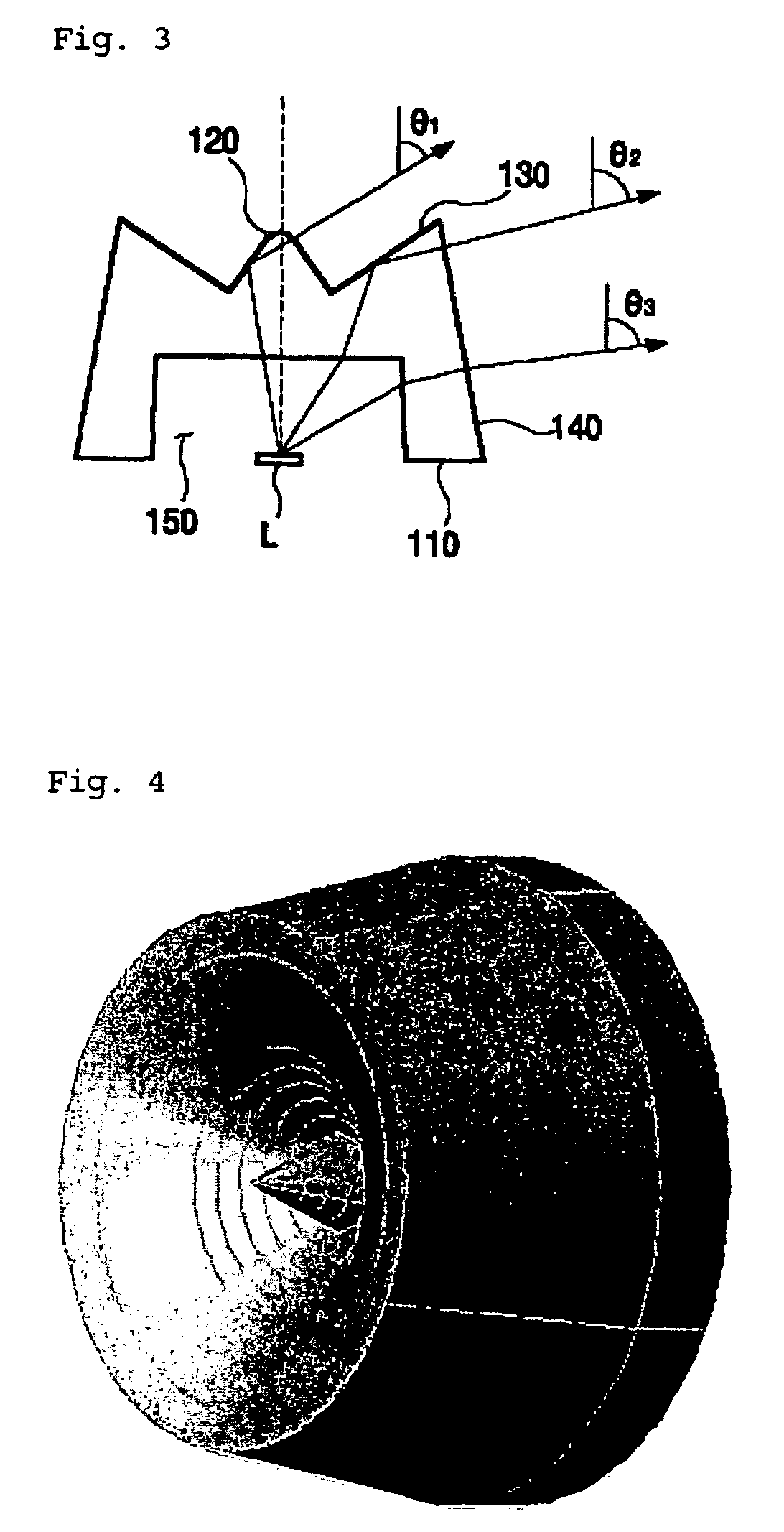 Diffusion lens for diffusing LED light