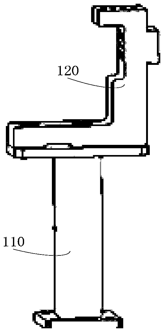 Positioning clamp for cavity plate structure