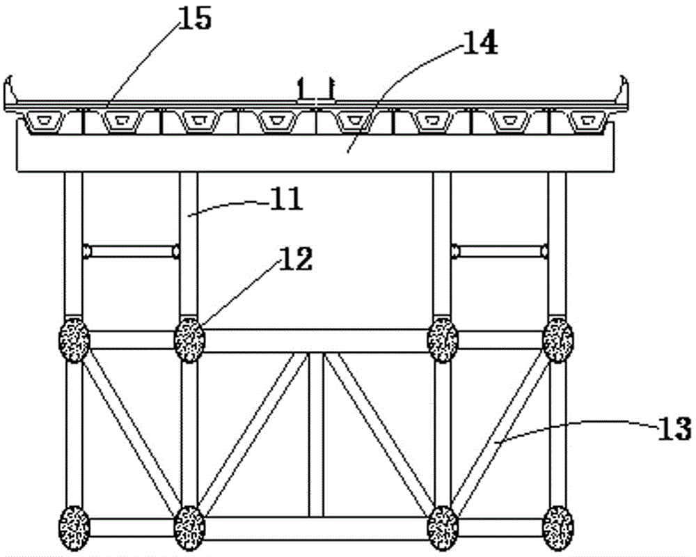 Mountainous area wind-cable-free double-rib hoisting large-span steel pipe arch section construction method