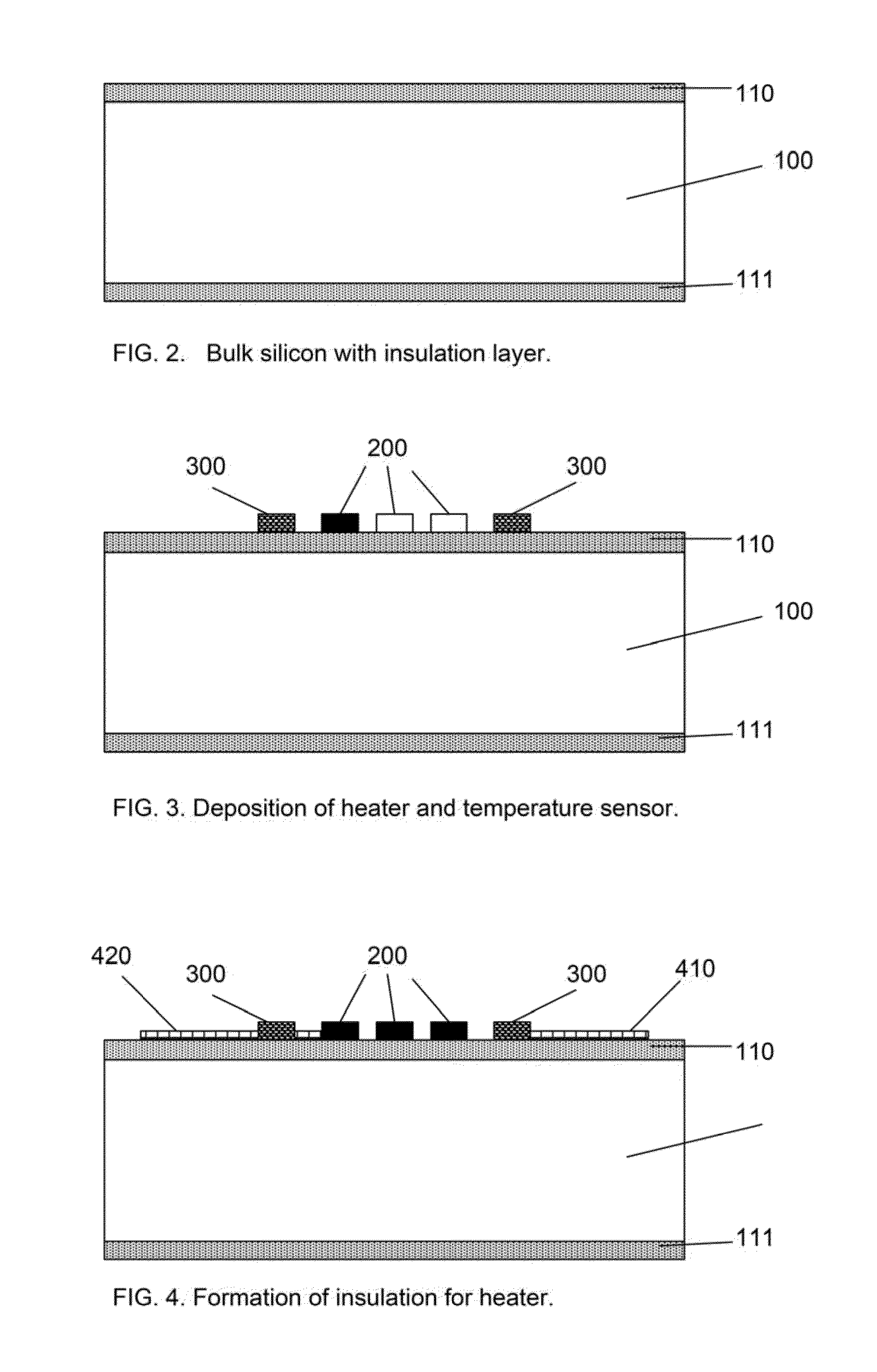 Micromachined oxygen sensor and method of making the same