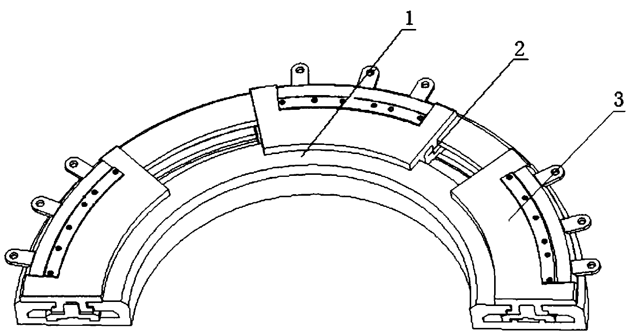 Single-winding multi-speed motor pole change mechanism