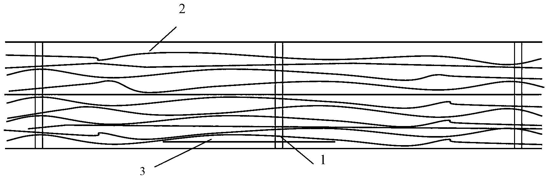 Intelligent FRP (Fiber Reinforced Polymer) composite rib based on carbon fiber distribution type sensing and large-scale production process thereof