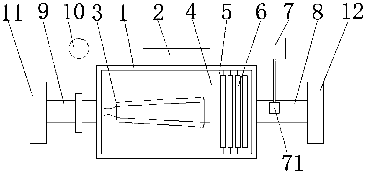 Plasma sterilization device for hospital exhaust system